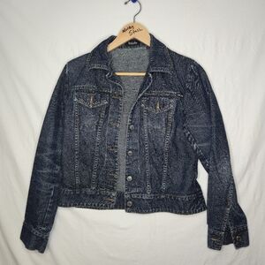 Talula Ladies Denim Blue Classic Jean Jacket Size Medium